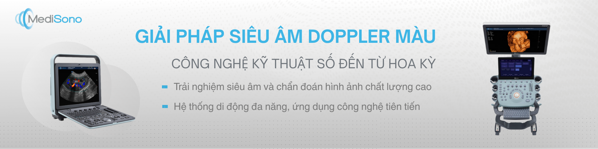 THIẾT BỊ SIÊU ÂM DOPPLER MÀU MEDISONO (Mỹ)